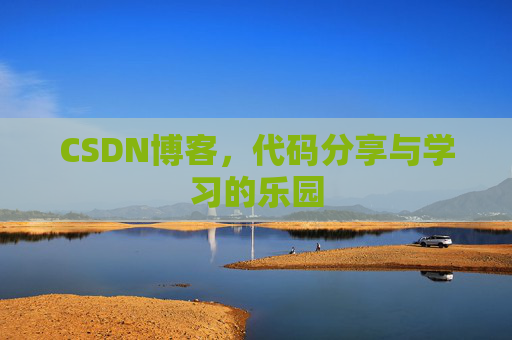 CSDN博客，代码分享与学习的乐园